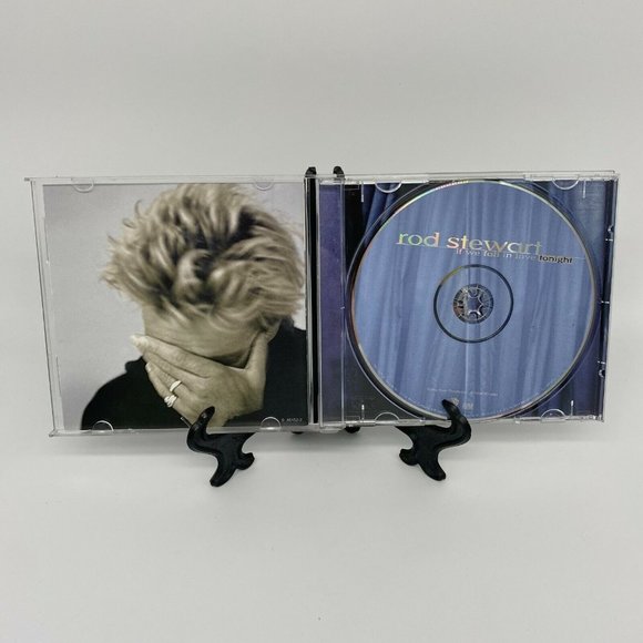 If We Fall in Love Tonight by Rod Stewart (CD, Nov-1996, Wea/Warner) - Picture 2 of 3